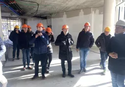 Visita cantiere polo scolastico